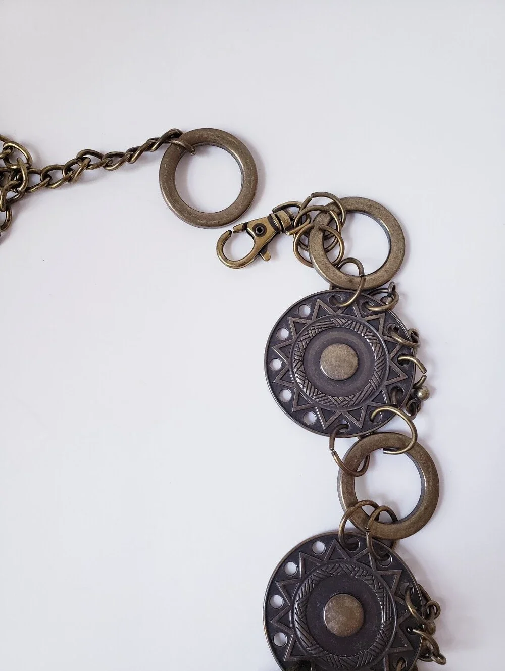 Vintage Bohemian Metal Chain Belt